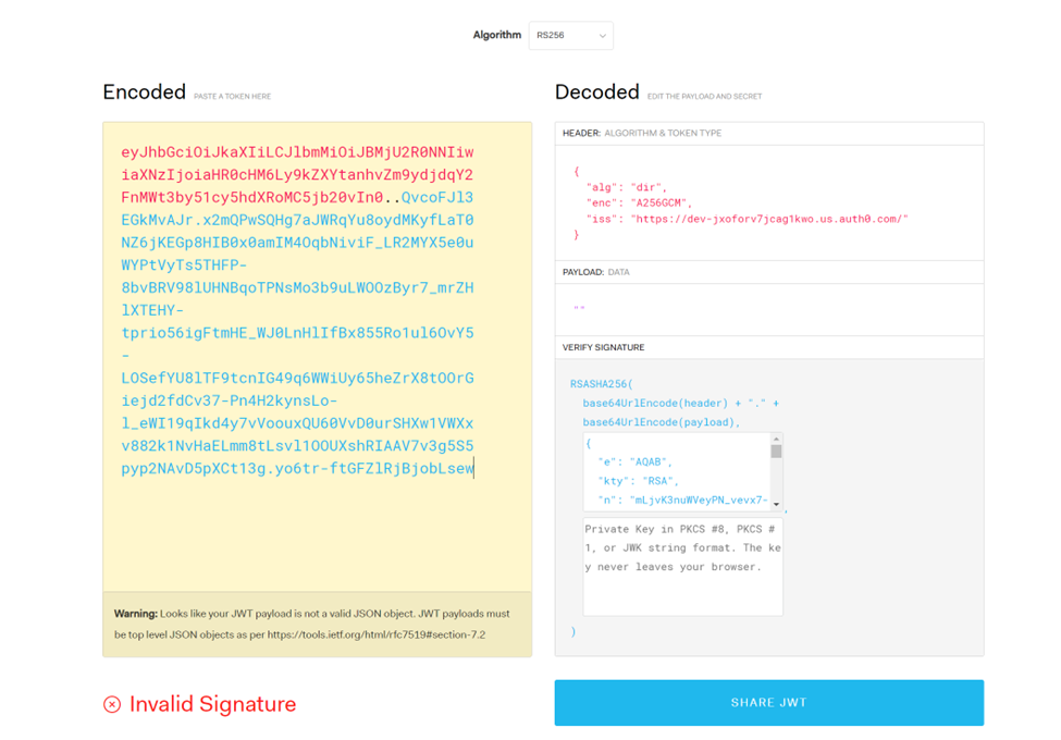 Kong Gateway: Auth0 IDP returns invalid bearer token when using with ...